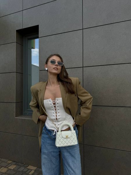 Chanel Kelly Bag Shiny Aged Calfskin Milk& Gold Hardware Коробка магніт + Захисна коробка pr9900 фото