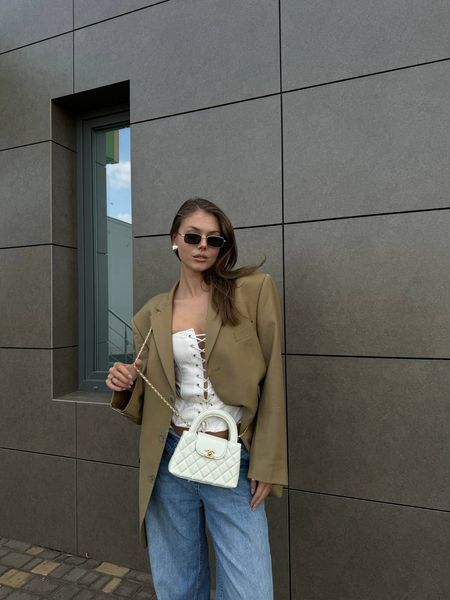 Chanel Kelly Bag Shiny Aged Calfskin Milk& Gold Hardware Коробка магніт + Захисна коробка pr9900 фото