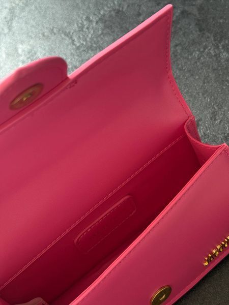 Jacquemus Le Bambino Handbag With Adjustable Crossbody Pink pr1899 фото
