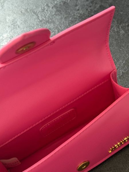 Jacquemus Le Bambino Handbag With Adjustable Crossbody Pink pr1899 фото