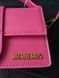 Jacquemus Le Bambino Handbag With Adjustable Crossbody Pink pr1899 фото 5