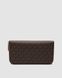 Жіночий гаманець Michael Kors Large Wallet Zip у фірмовій коричневій канві з застібкою-блискавкою 8818102 фото 8