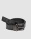 Coach Belt Kit із шкіри та фірмової канви Grey Canvas/Black Fittings  6616222 фото 5