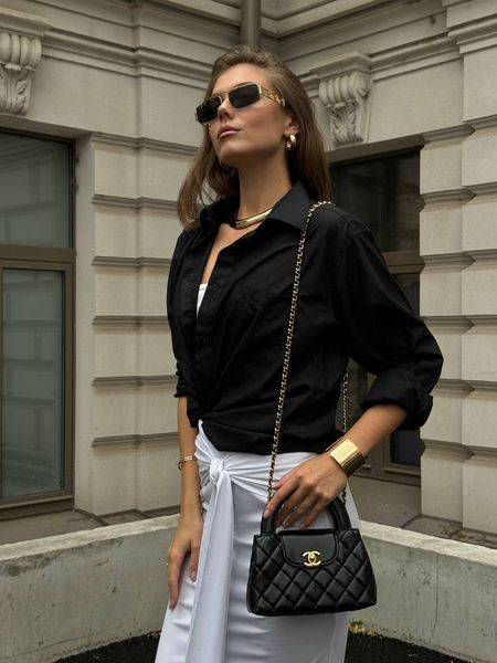 Chanel Kelly Bag Shiny Aged Calfskin Black& Gold Hardware Коробка магніт + Захисна коробка pr9903 фото