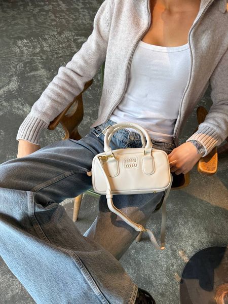 Miu Miu Arcadie Leather Bag White [Ориг Коробка] miu2051 фото