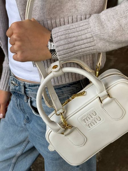 Miu Miu Arcadie Leather Bag White [Ориг Коробка] miu2051 фото