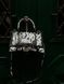 Balenciaga Hourglass Handbag Small in Crocodile Embossed Calfsk Black/White pr1050 фото 6