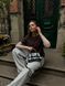 Balenciaga Hourglass Handbag Small in Crocodile Embossed Calfsk Black/White pr1050 фото 7