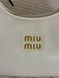 Miu Miu Leather Hobo Bag White [Ориг Коробка] miu2053 фото 6